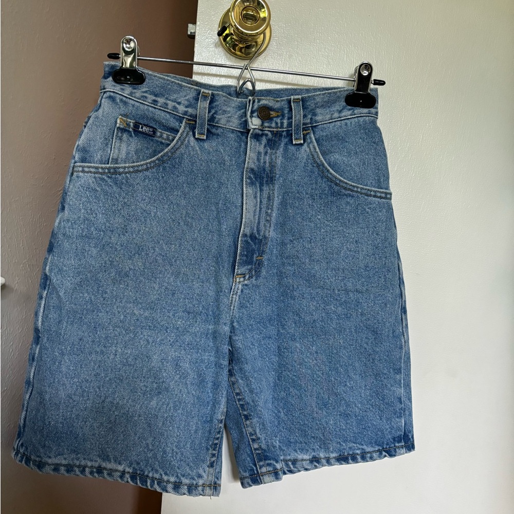 Vintage Lee High Waisted Denim Shorts
